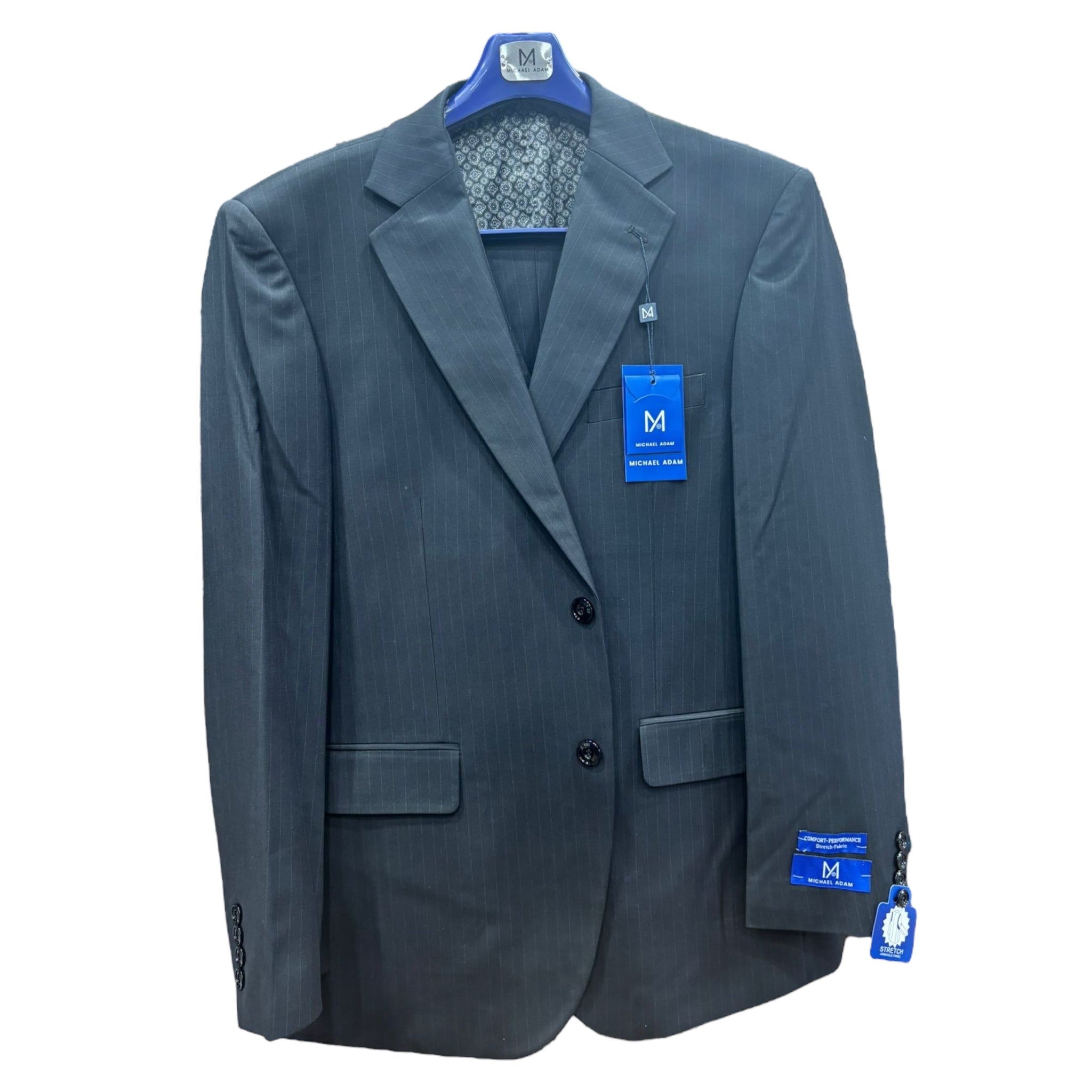 MICHAEL ADAM: 3PC Modern Fit Suit 3238